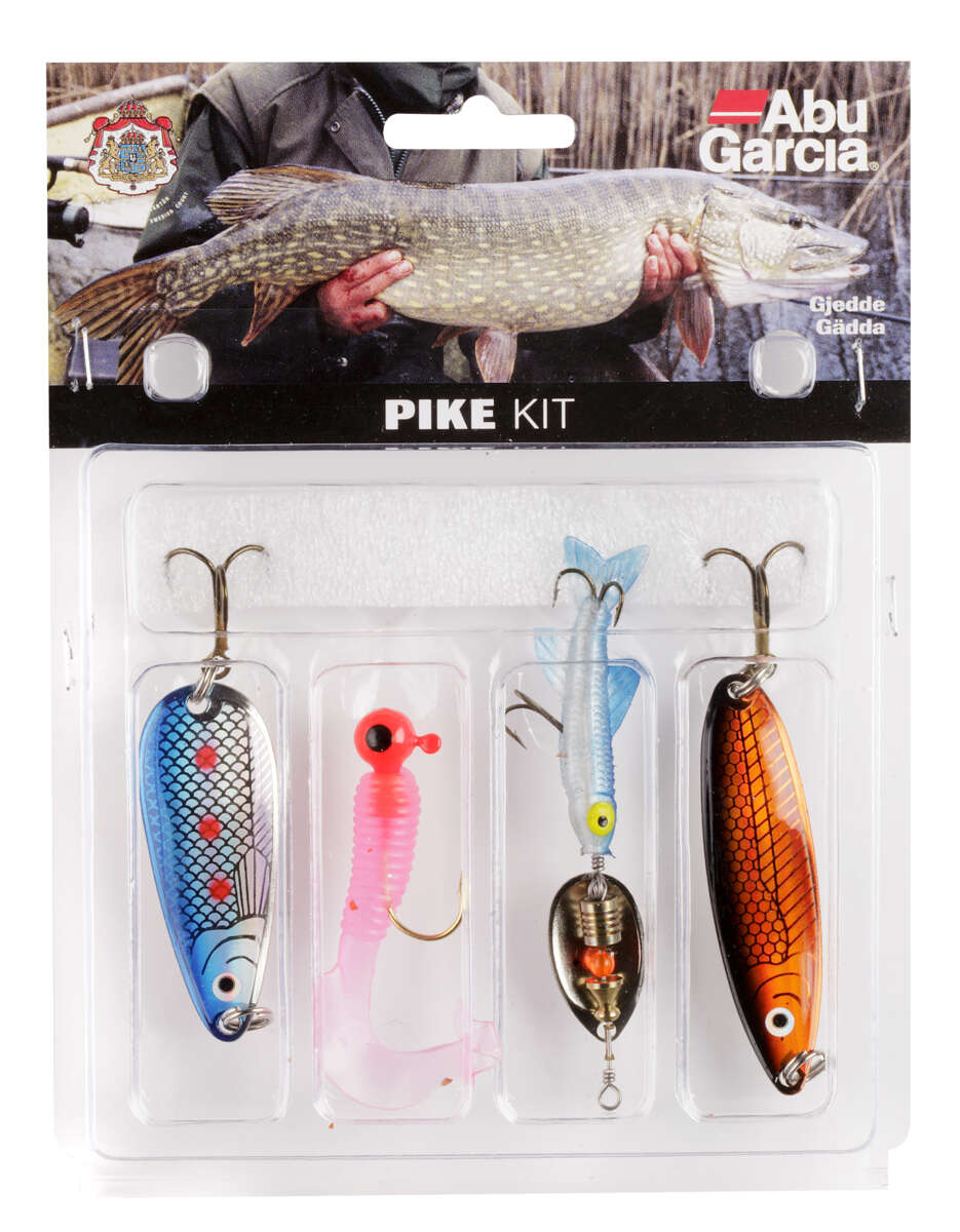 Abu 4 pk sluksett gjedde
