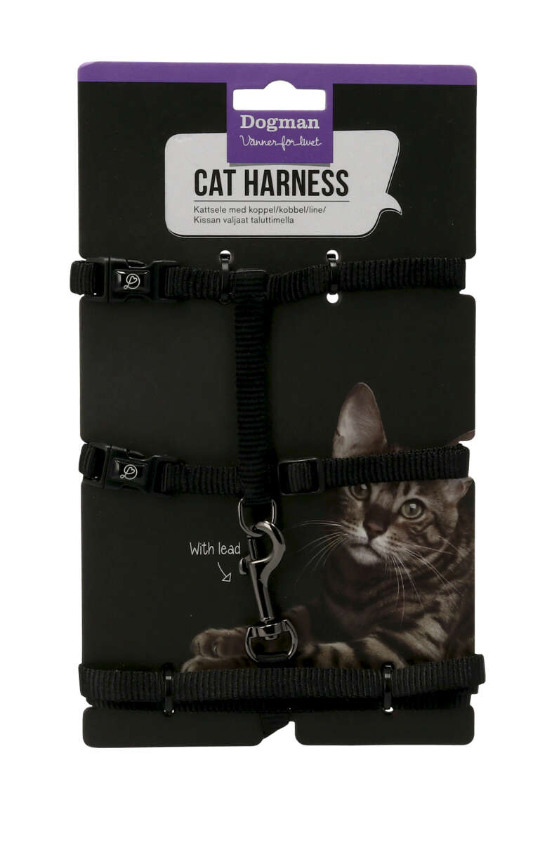 Dogman Findus Selesett Svart til Katt