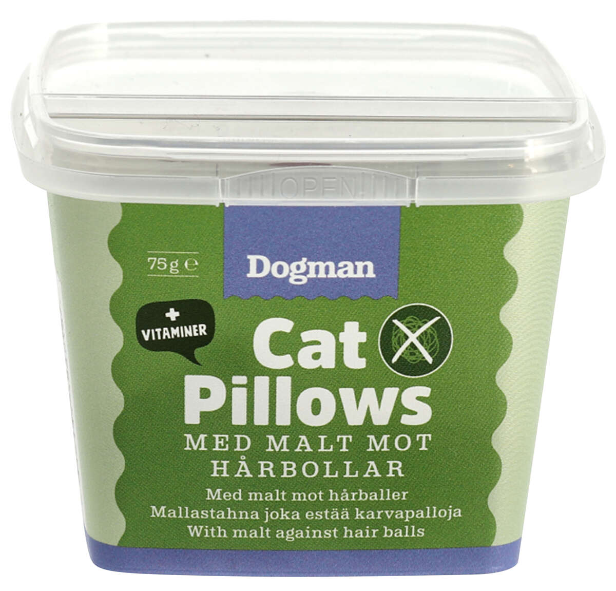 dOGMAN Cat Pillows Anti-Hårball 75g