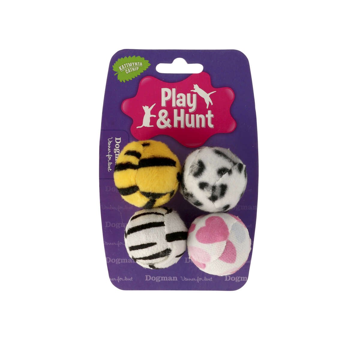 Plysjkledd Plastball 4pk