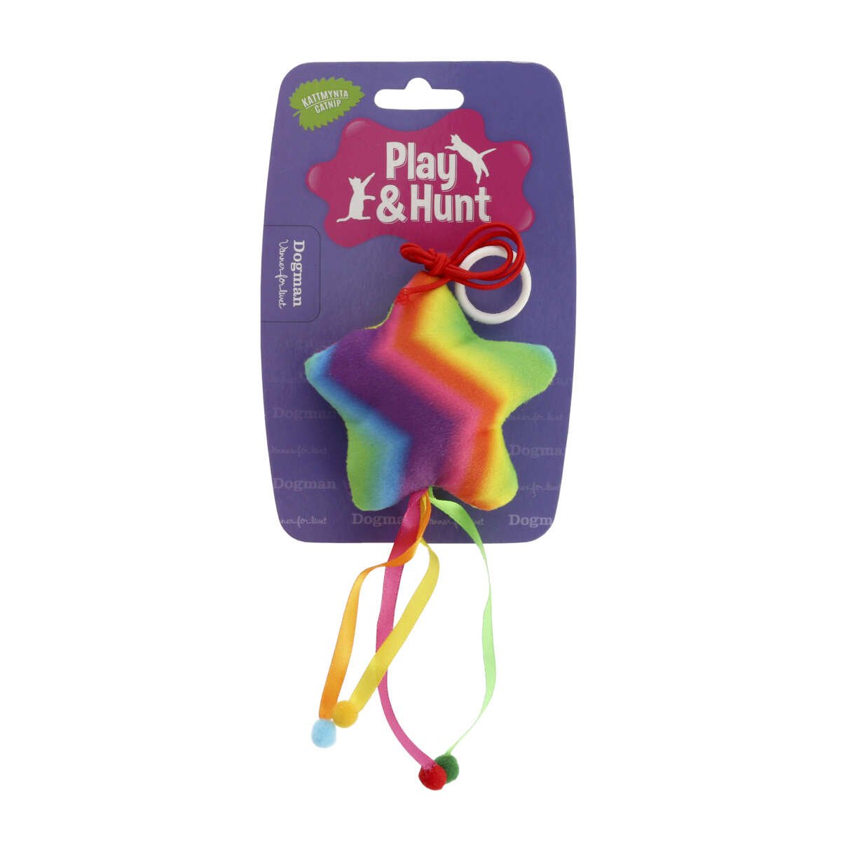 Kattleksak Stjärna Lila