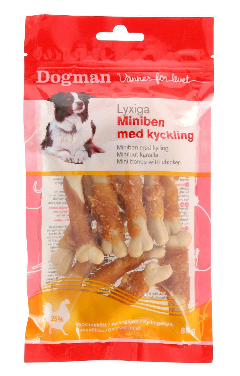 Miniben med Kylling 80g