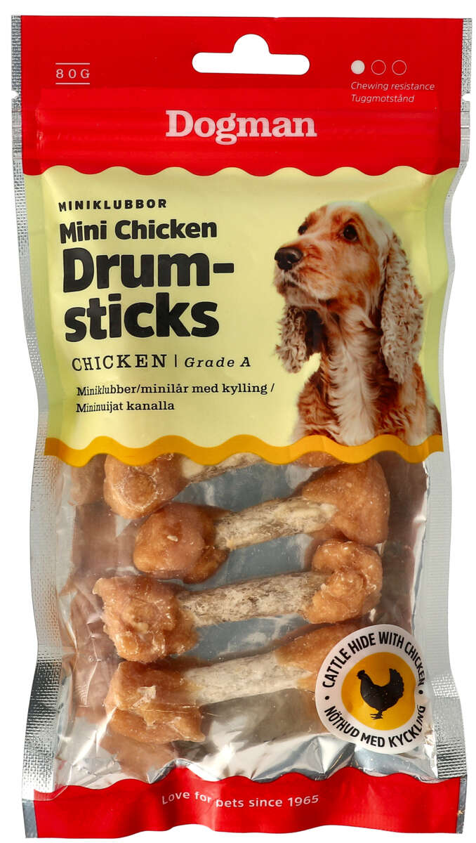 Miniklubber med Kylling 80g