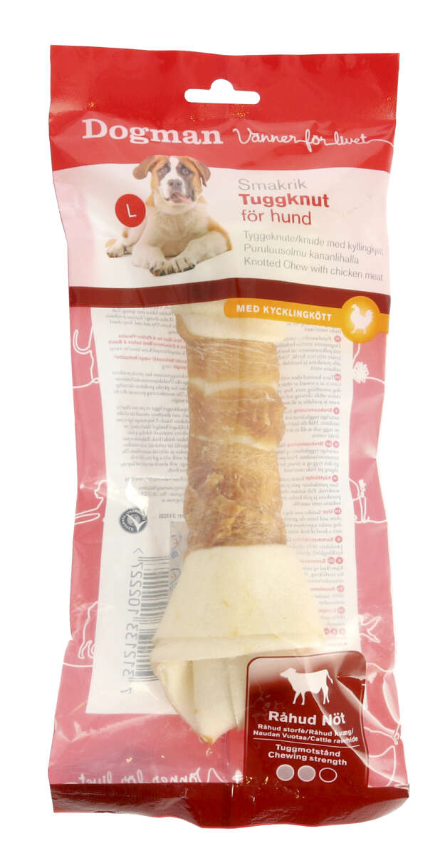 Dogman Tyggeknute Kylling 23cm