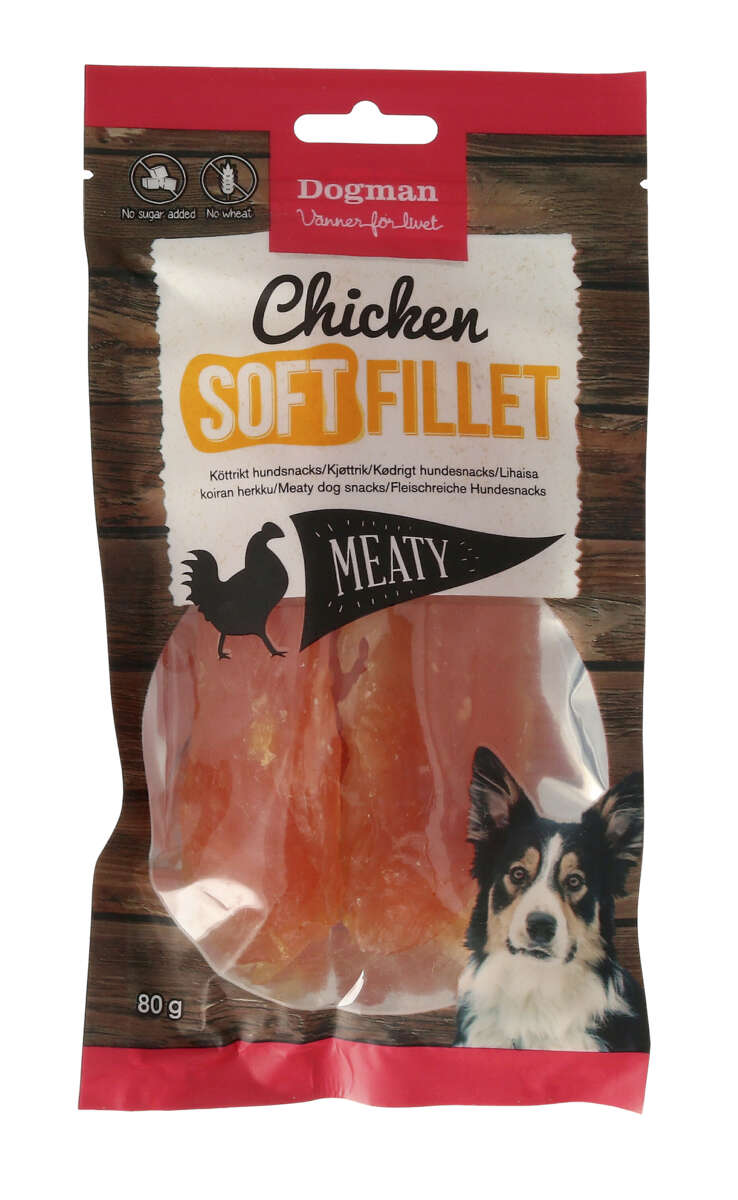 Dogman Chicken Soft Fillets 80g