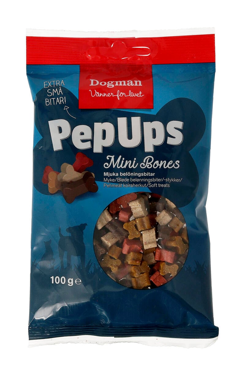 Pep Ups Mini Bones 100g