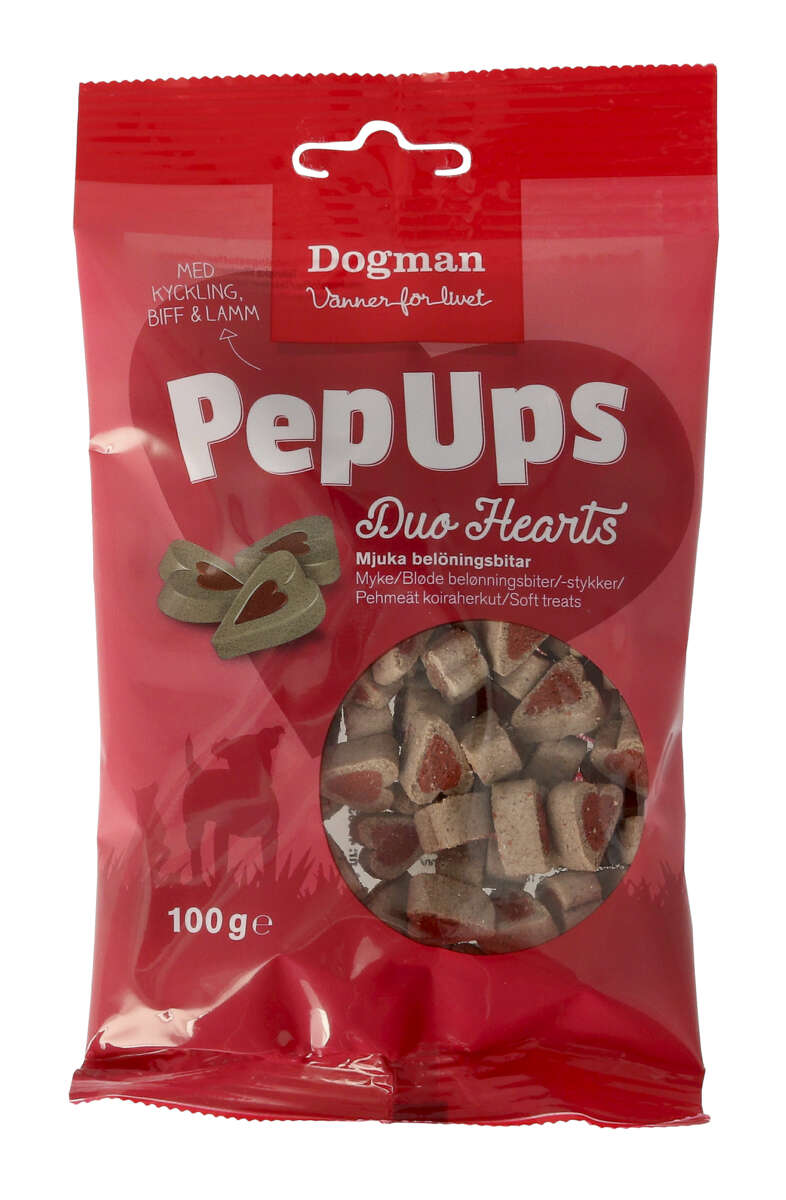 Pep Ups Duo Hearts 100g