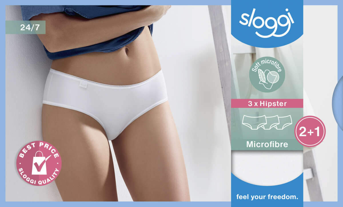 Sloggi Hipster Micro 3pk