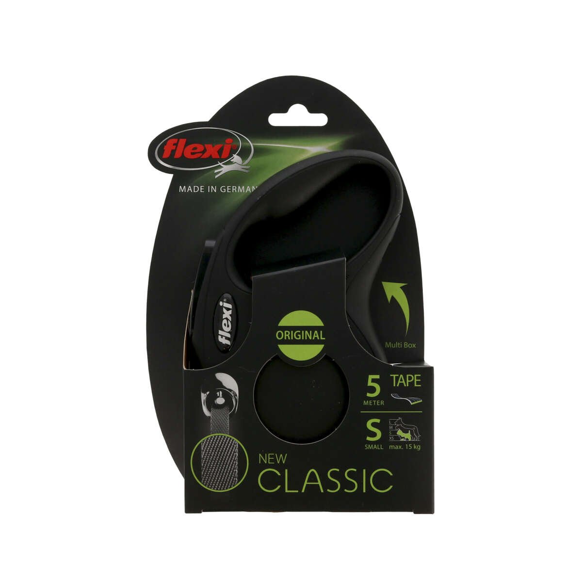 Flexi Bånd New Classic Svart 5m S