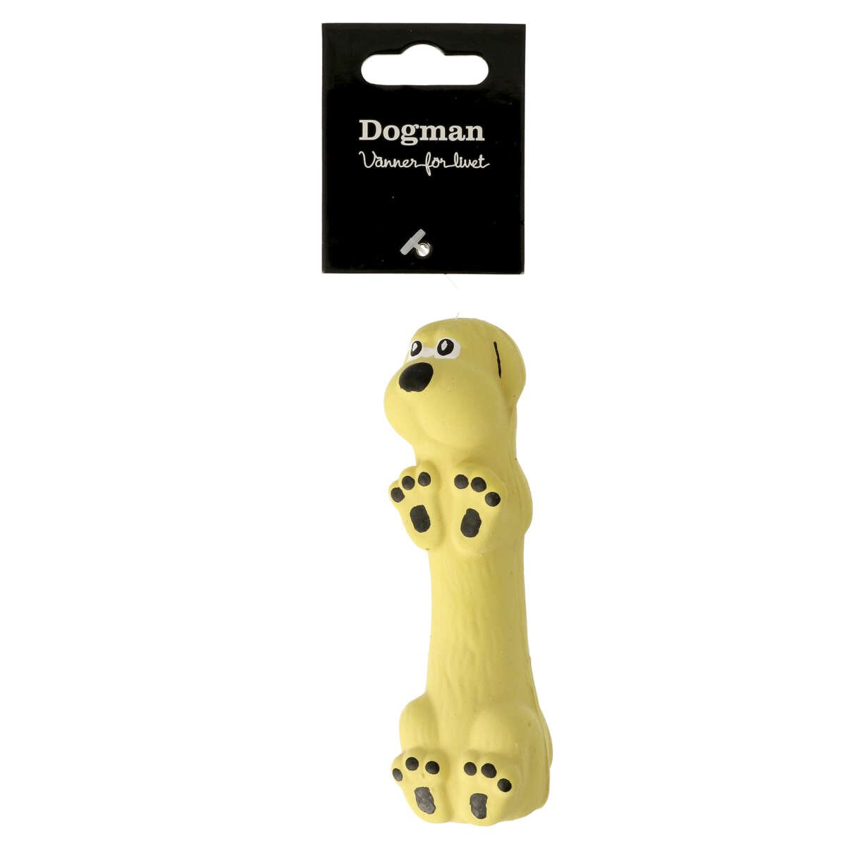Dogman Latexhund med Pipelyd 13cm