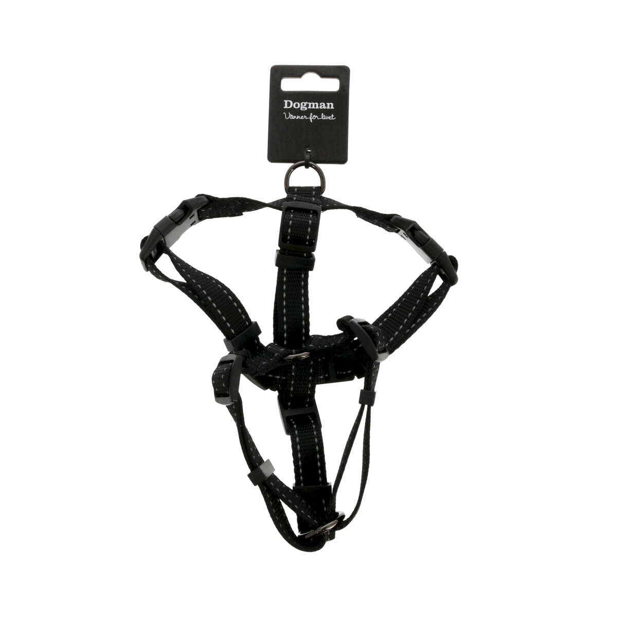 Dogman H-Sele Iris Svart 15mm