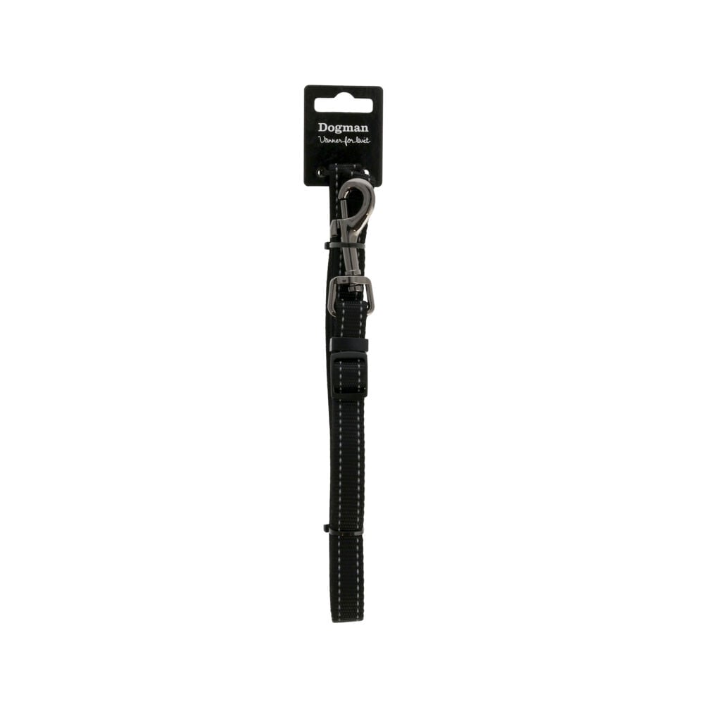 Dogman Justerbart Kobbel Iris Svart 10mm