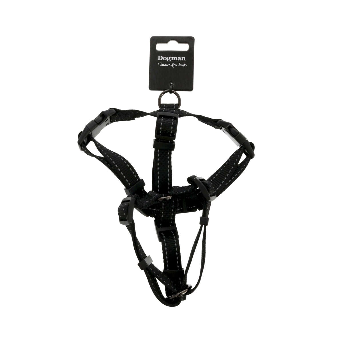 Dogman H-Sele Iris Svart 20mm