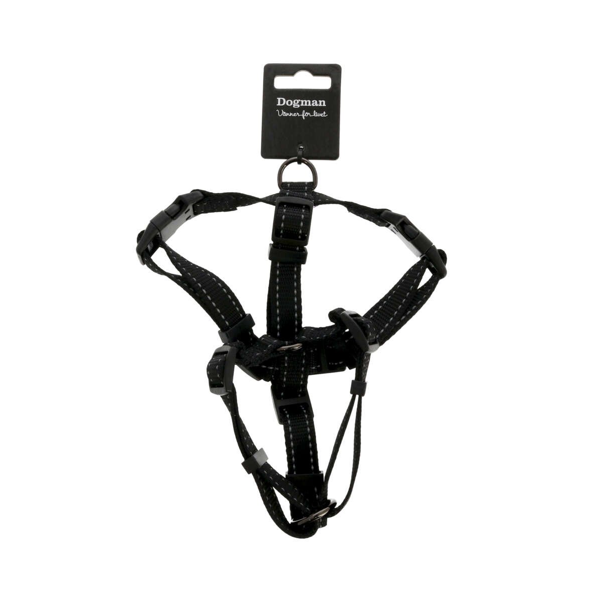 Dogman H-Sele Iris Svart 20mm