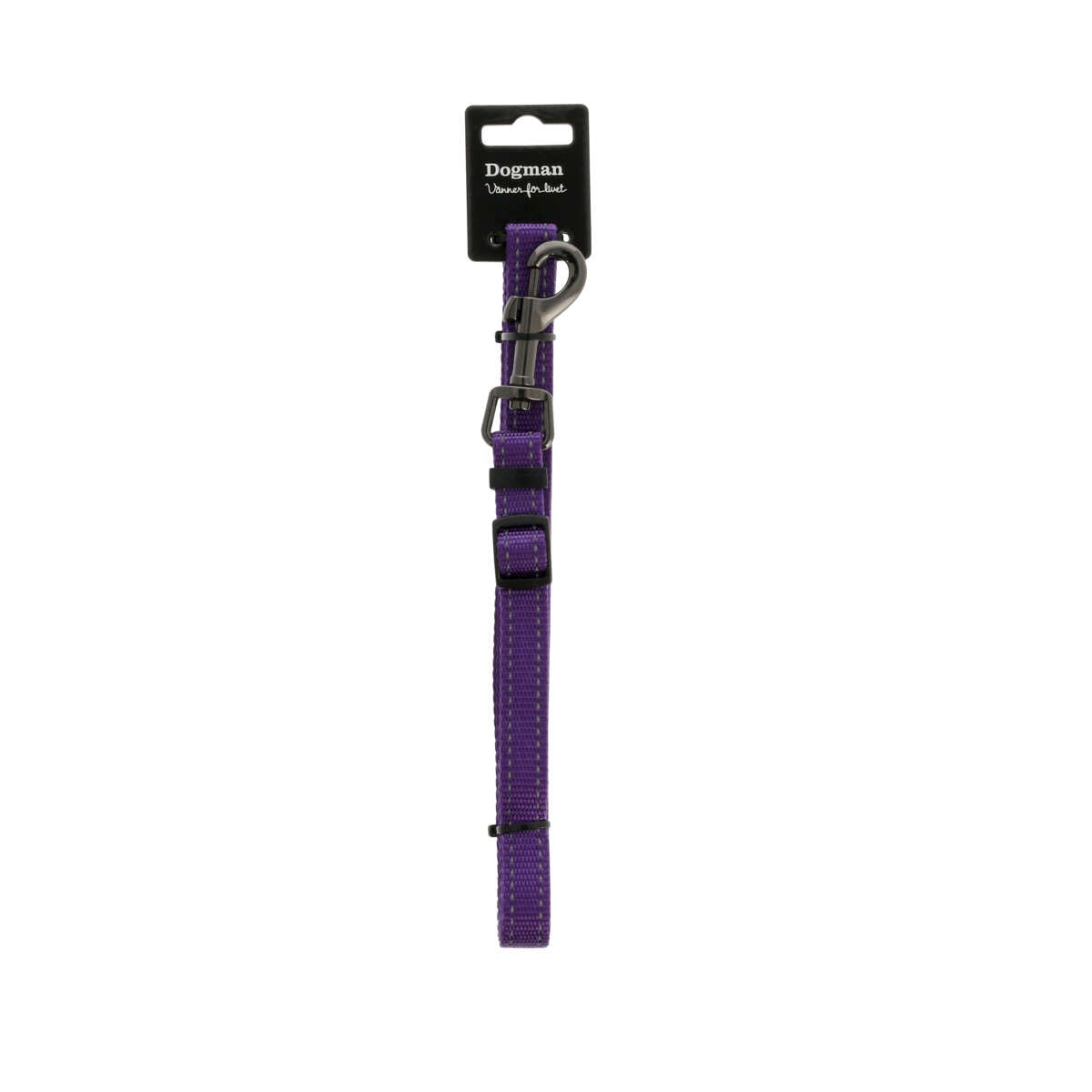 Dogman Justerbart Kobbel Iris Lilla 10mm