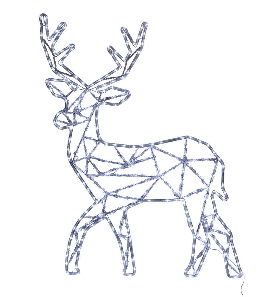 Roplight reinsdyr med stativ