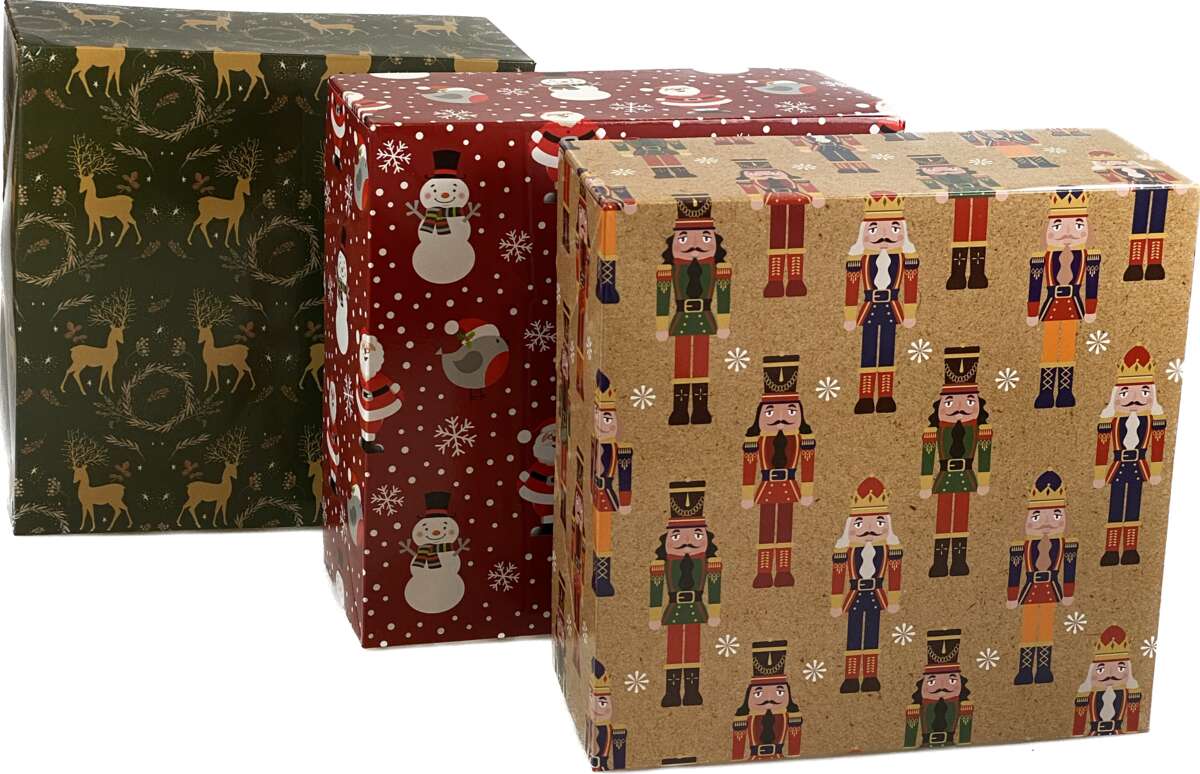 Gaveeske m/ lokk 3pk