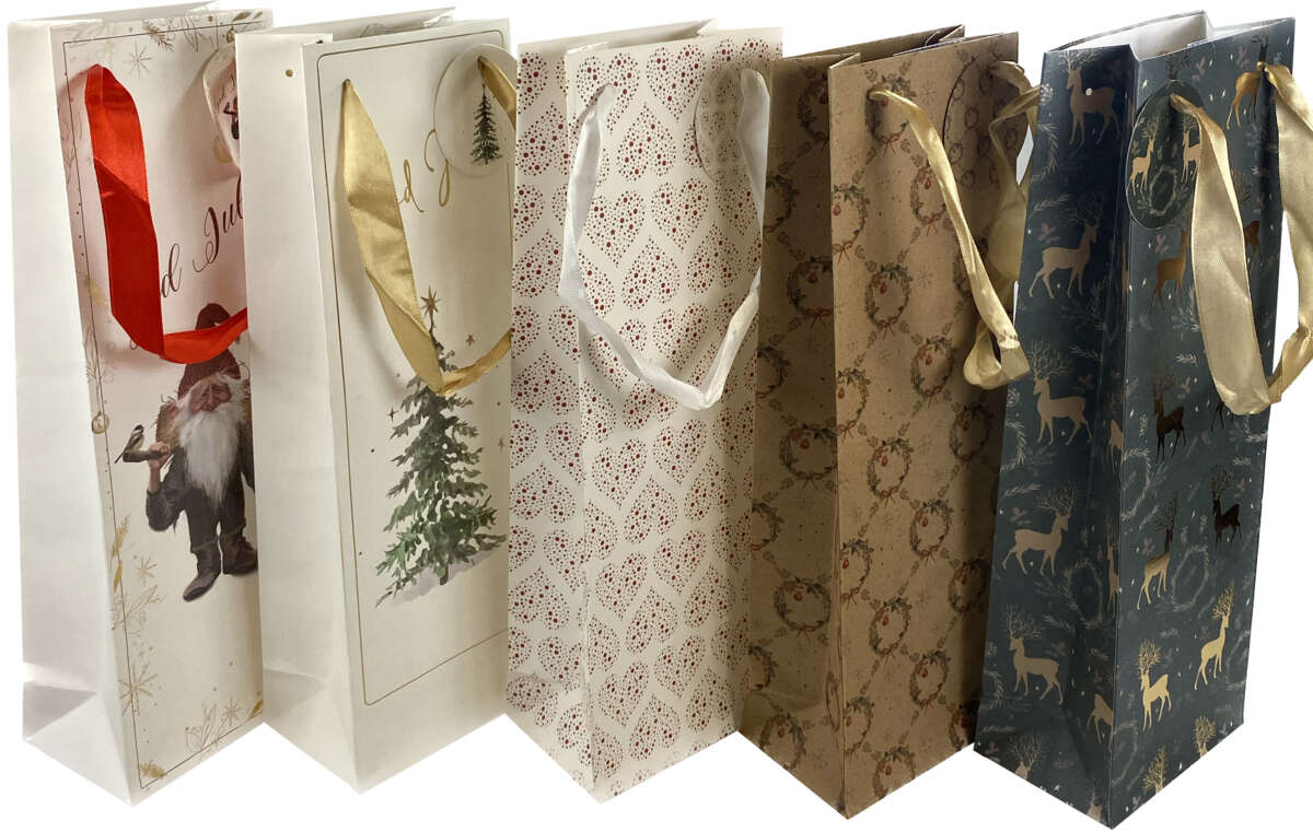 Flaskepose 12 x 36 cm