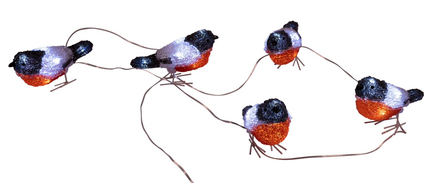 Dompaplyslenke med LED-lys