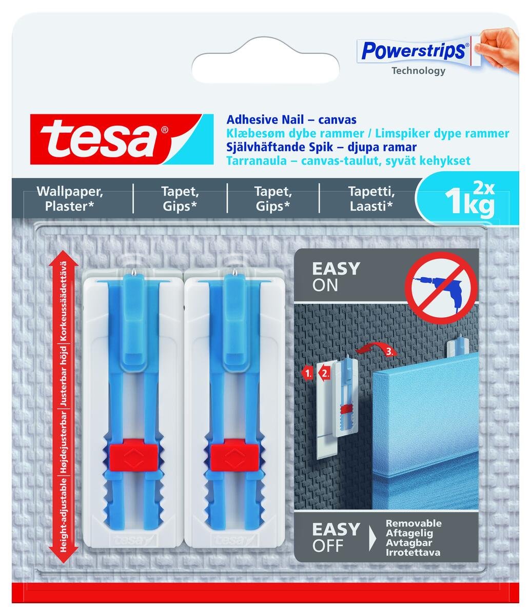 Tesa Limspiker dype rammer tapet 2x1kg