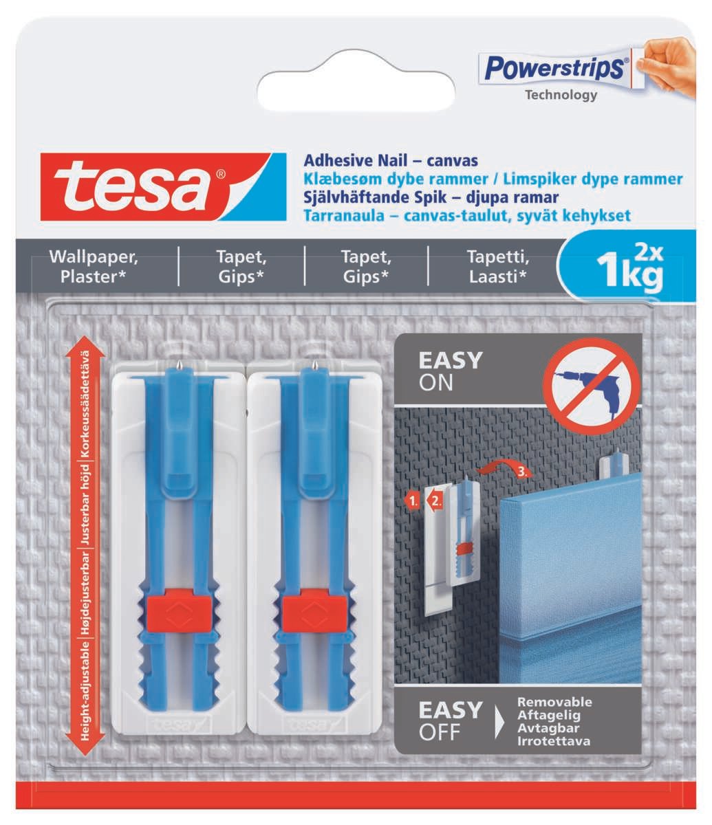 Tesa Limspiker dype rammer tapet 2x1kg