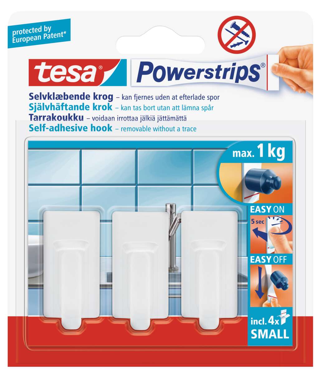 Tesa Limkroker Powerstrips Small Classic