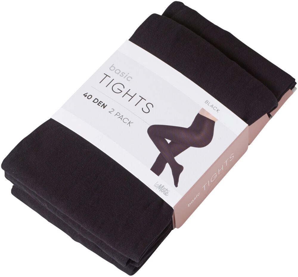 La Mote Basic tights 40 den 2pk