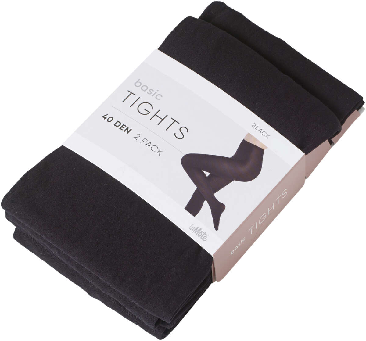 La Mote Basic tights 40 den 2pk
