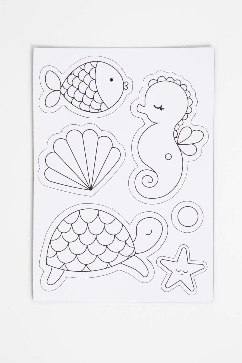 Creativ Company CreoTime I sjøen-sett magnetfigurer