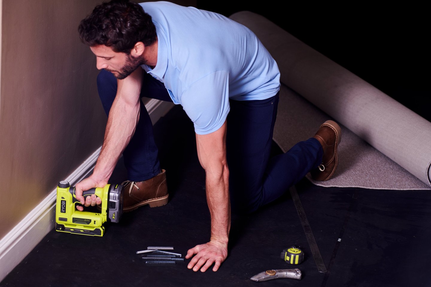 Ryobi ONE+ R18ST50-0 stiftepistol u/batteri