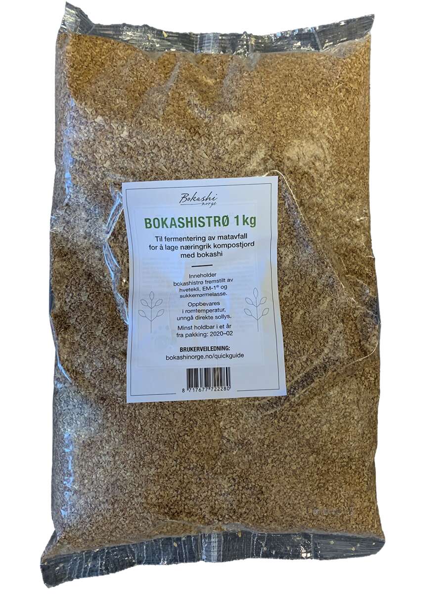 Bokashi bokashistrø 1 kg
