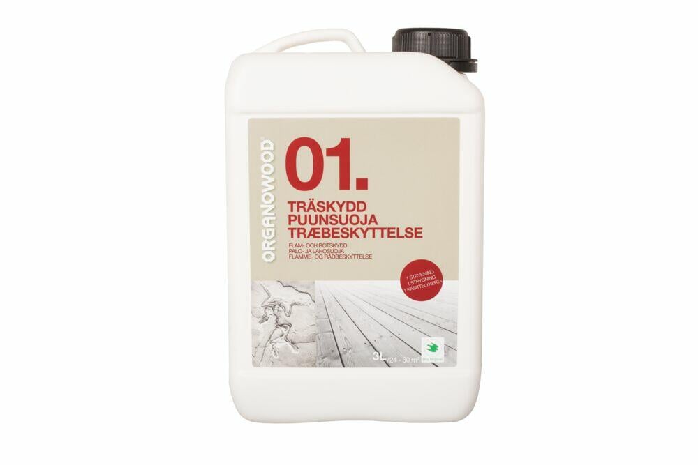 Organowood 01 flamme- og råtebeskyttelse