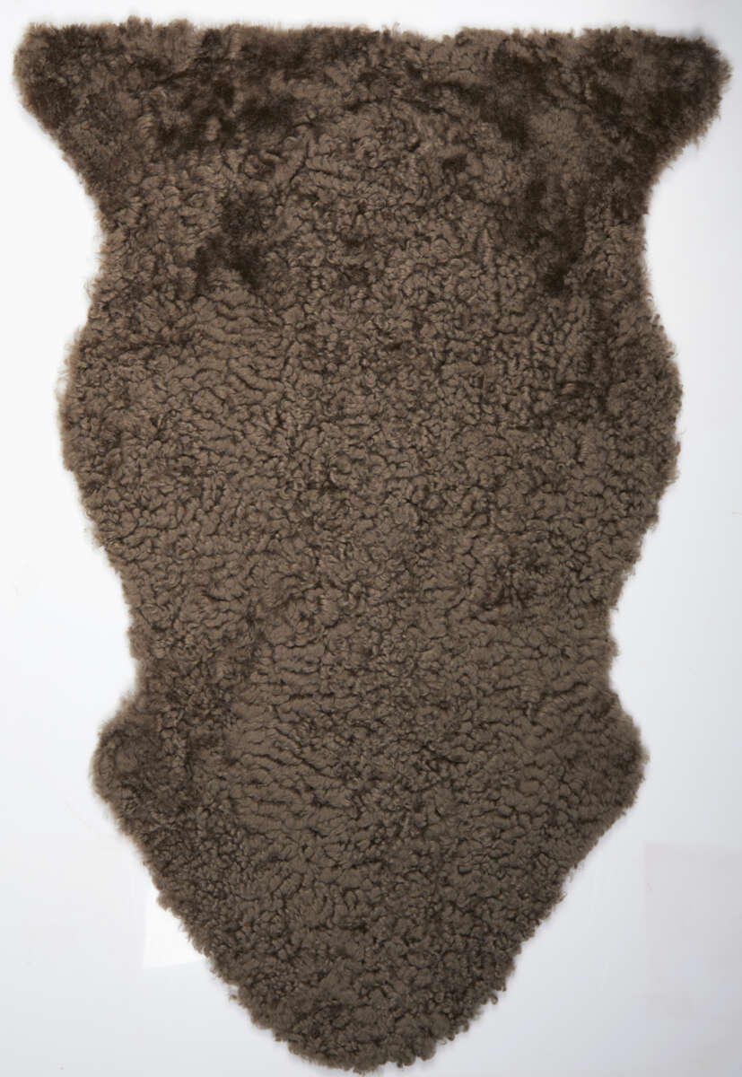 Mjuk lammeskinn Krøll