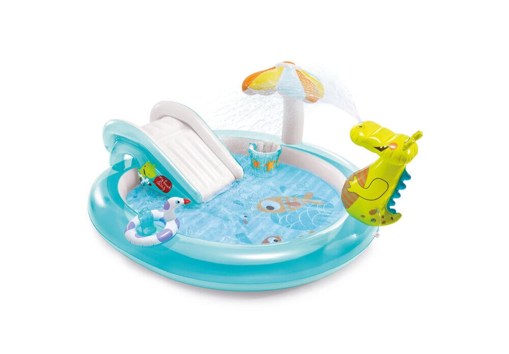INTEX® badebasseng med vannsklie