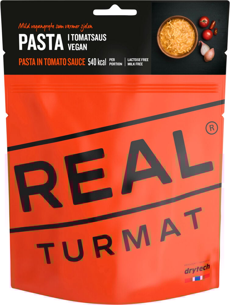 Real Turmat pasta i tomatsaus