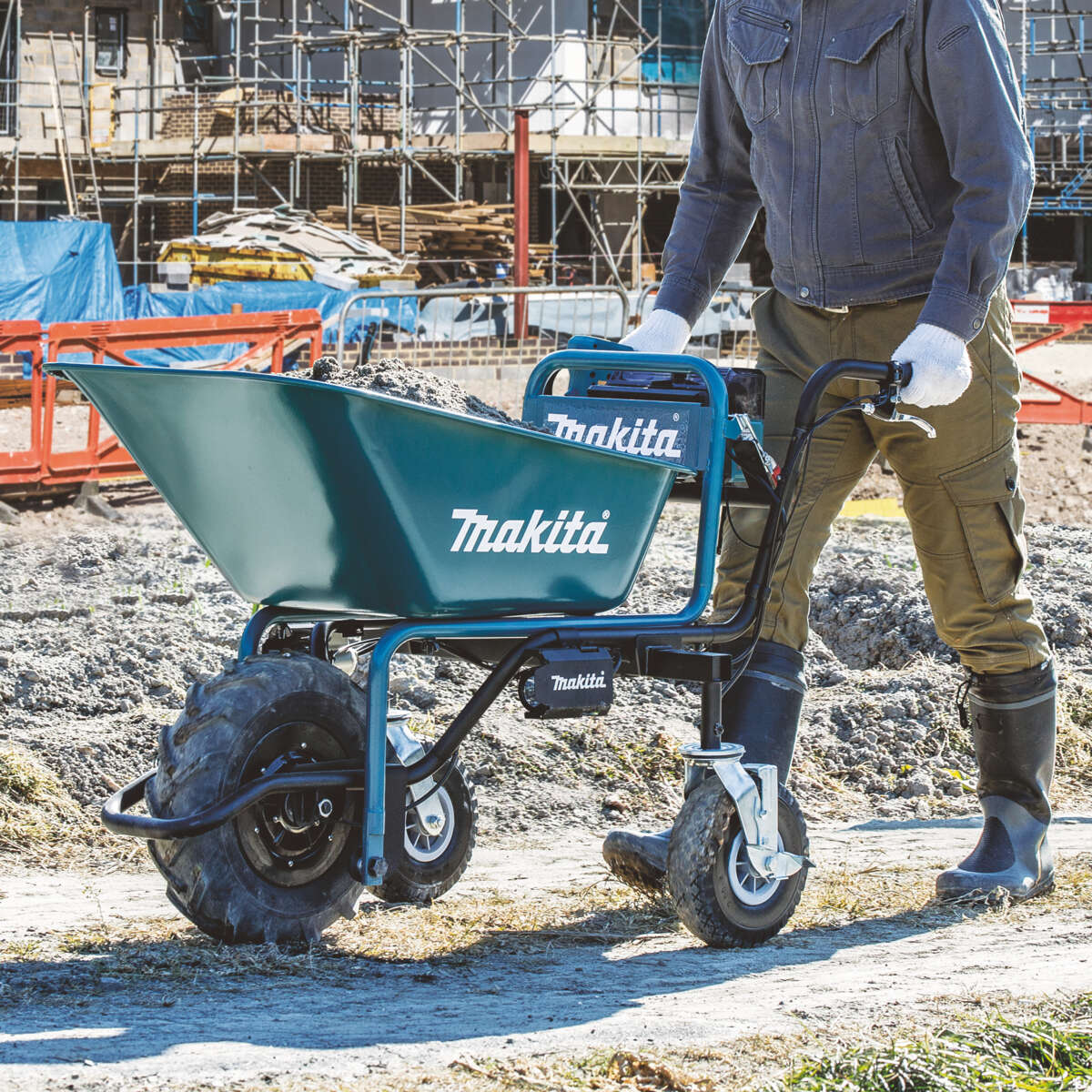 Makita DCU180Z trillebår 18V
