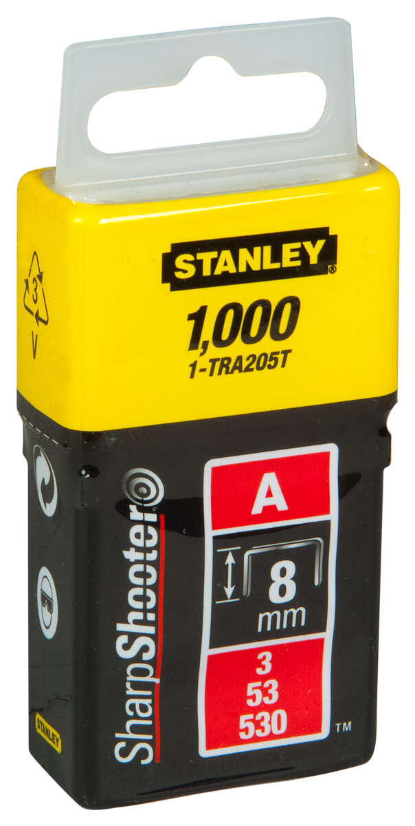 Stanley Light duty stifter 1000 stk