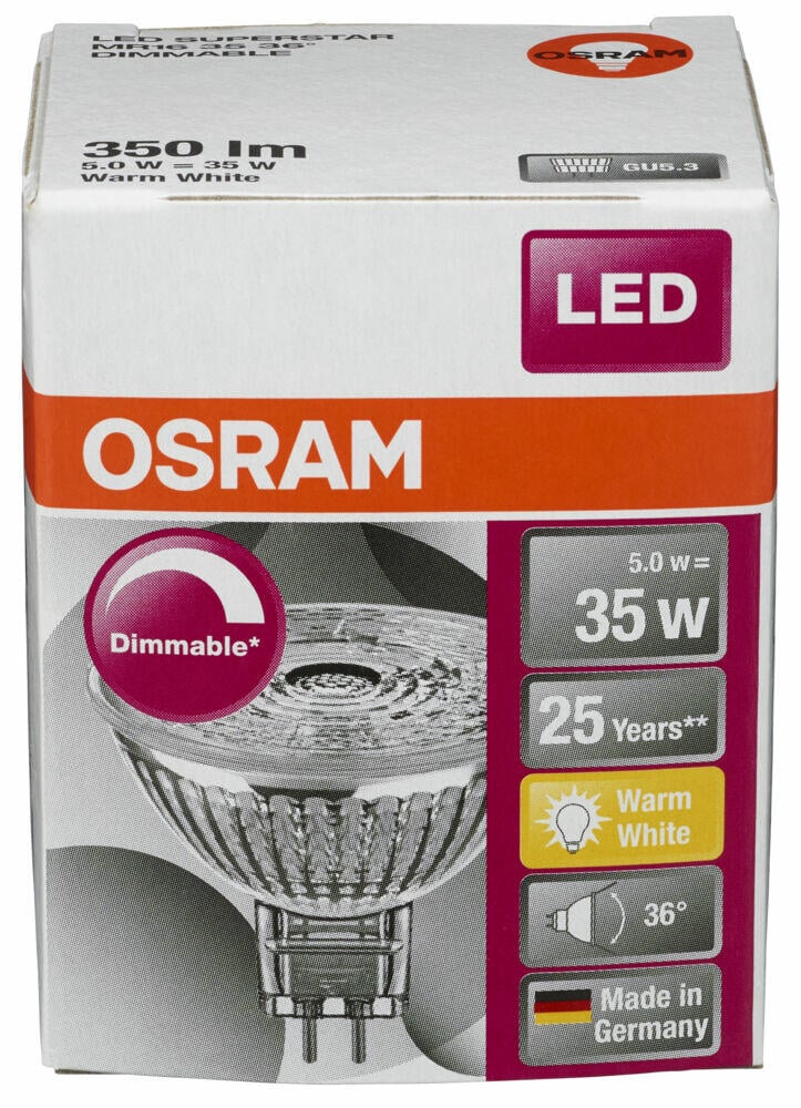 Osram LED Superstar MR16 spotpære