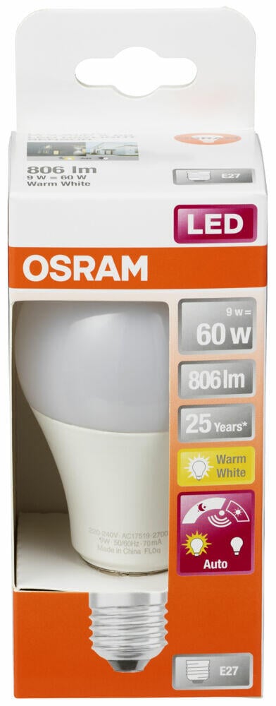 Ledvance LED DAYLIGHT SENSOR CLASSIC A pære