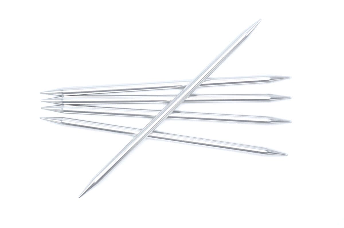 Strikkepinne rett aluminium