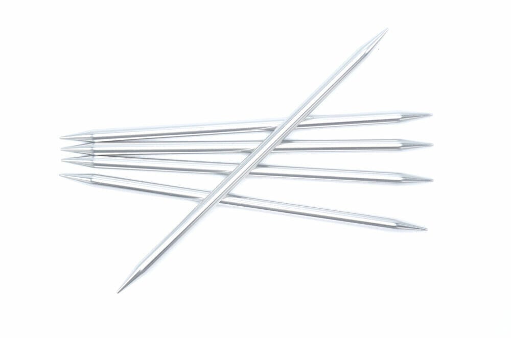 Strikkepinne rett aluminium