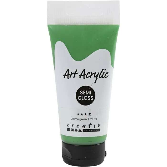 Creativ Company Pigment Art Crome Green akrylmaling