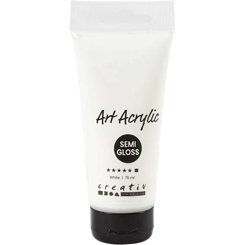 Creativ Company Pigment Art Titanium White akrylmaling