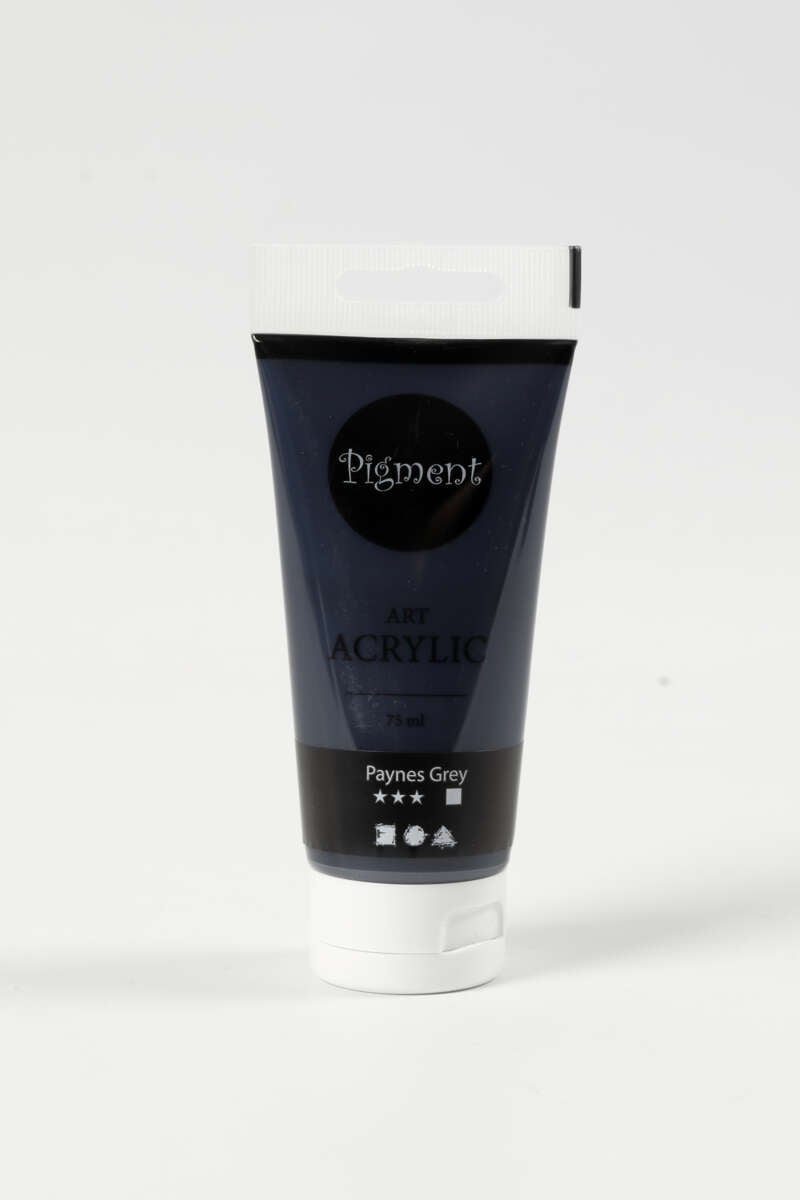 Creativ Company Pigment Art Paynes Grey akrylmaling