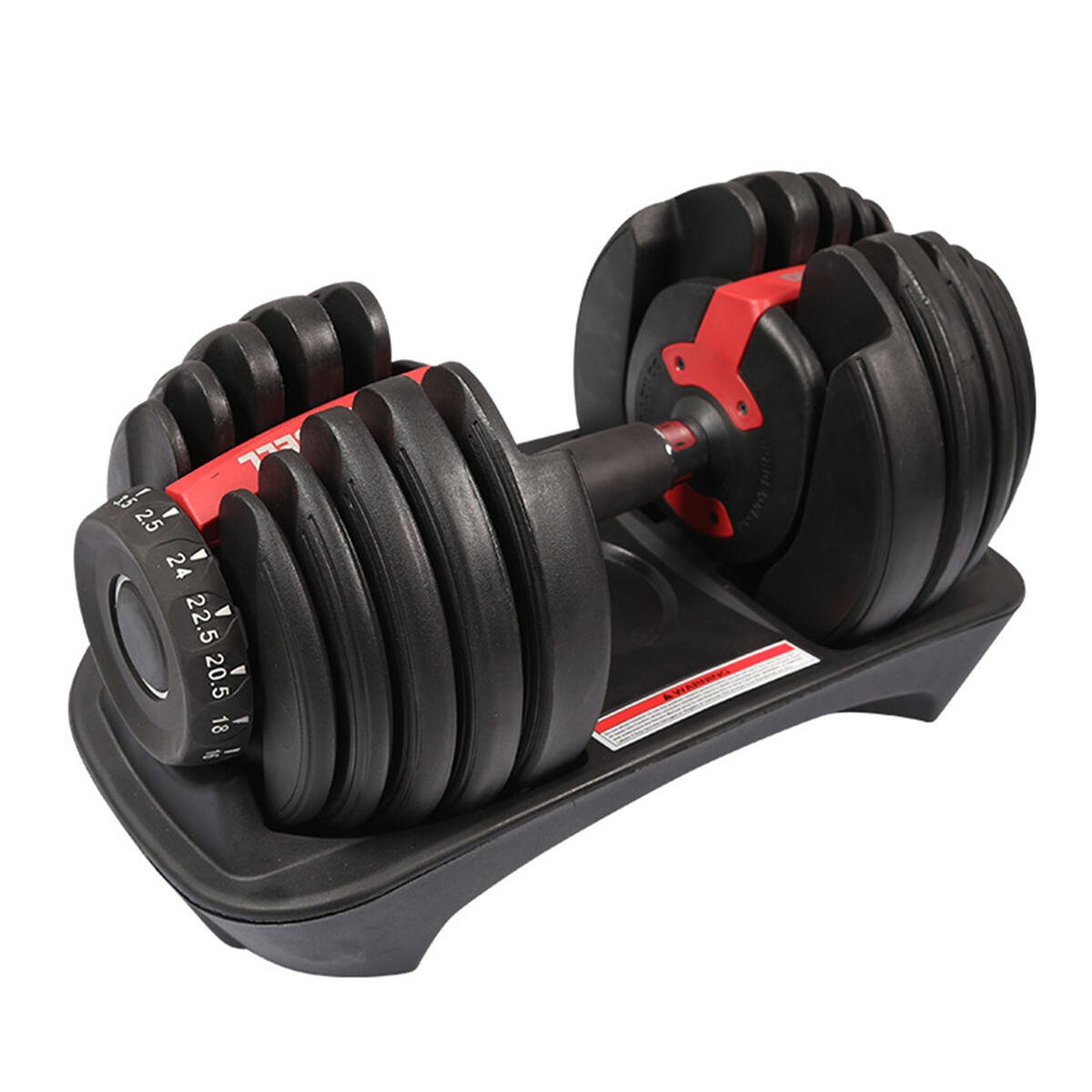 TITAN LIFE Adjustable Dumbbell 2,5-24 kg manual