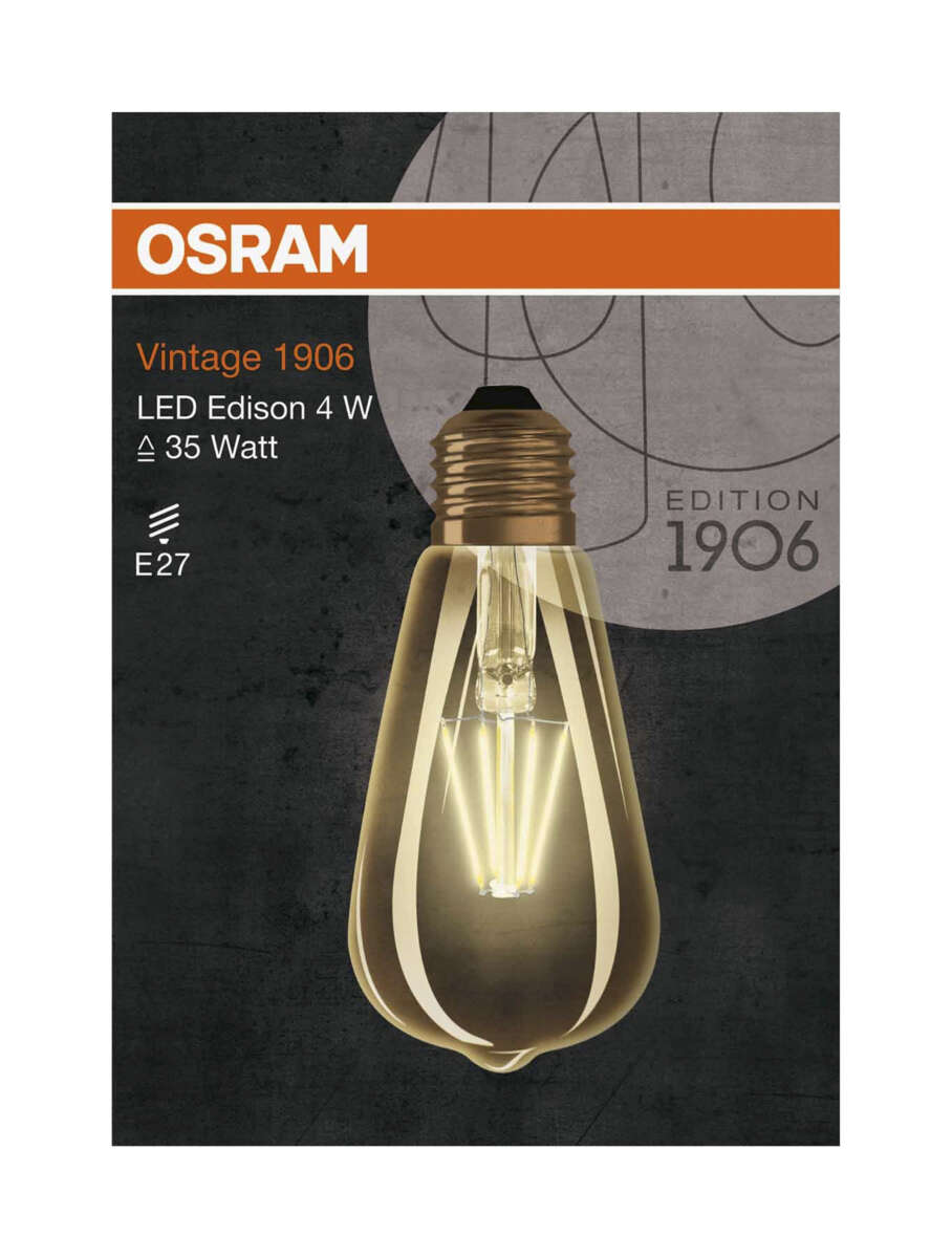 OSRAM Vintage 1906 LED pære