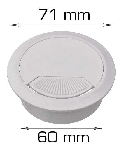 Home>it kabelgjennomføring hvit