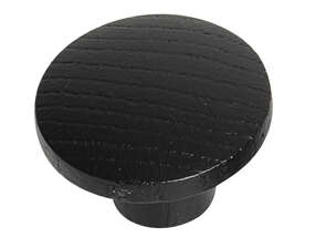 Treknopp Ø45 (sort)