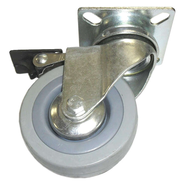 Møbelhjul med brems 50mm