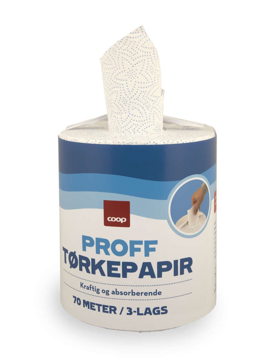 Coop Proff 70 meter tørkepapir